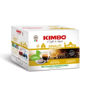 Caffè kimbo Miscela AMALFI Box da 100 Cialde